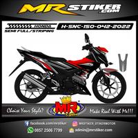 Gambar Decal Stiker Motor Honda Sonic 150 R Racing Decal New Design Striping dari MR Stiker undefined 4 Tokopedia