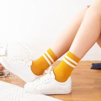 Gambar Kaos kaki Korea Warna warni strip list garis semata kaki - Hijau dari Pingstore undefined 5 Tokopedia