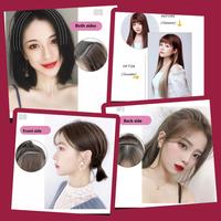Gambar HAIR SINTETIS PENAMBAH VOLUME RAMBUT PENGGANTI SASAK WIG CEPOL - Hitam dari Yiling Online Shop undefined 2 Tokopedia