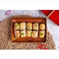 Gambar LUMPIA KULIT TAHU isi AYAM UDANG (Harga utk Perpack = isi 25 pcs) FROZEN FOOD Dimsum ayam  halal termurah dari pabrik MADAME DIMSUM.. PERPACK ISI 25 Instan dari Pabrik Madame Dimsum undefined 4 Tokopedia