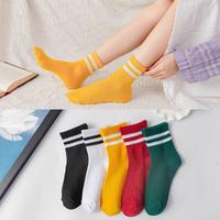Gambar Kaos kaki Korea Warna warni strip list garis semata kaki - Hijau dari Pingstore undefined 4 Tokopedia