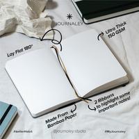 Gambar Journaley Bullet Journal Notebook Planner A5 150 gsm | Ochre Fawn - Extra B. Wrap dari Journaley undefined 3 Tokopedia