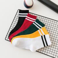 Gambar Kaos kaki Korea Warna warni strip list garis semata kaki - Hijau dari Pingstore undefined 2 Tokopedia