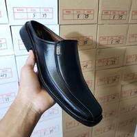 Gambar Sepatu Sandal Slop Pria Pantofel Casual Formal - Hitam S3, 41 dari Juraganshoes99 undefined 4 Tokopedia