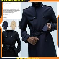 Gambar Jaket Coat Pria Jacket Coat Mantel Musim Dingin Winter Original - Navy, S dari SENJA MARKET 02 undefined 2 Tokopedia