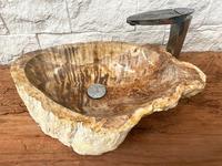 Gambar Petrified wood wastafel - L dari Sinar Batu Alam undefined 5 Tokopedia