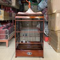 Gambar SANGKAR KANDANG KOTAK EBOD JAYA NO 1 2 DAN 3 - Coklat, No 1 dari Ahuang store undefined 1 Tokopedia
