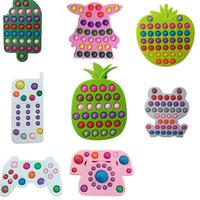 Gambar Mainan Terbaru Simple Dimple Pop It Fidget Toy Bubble Mainan - 2 Bubble dari AlfiMart_1 undefined 2 Tokopedia