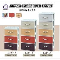 Gambar Laci Plastik Cabinet Susun Akako Super Fancy Rotan/ Lemari Susun 3 4 5 - Susun 3 dari Mebel Plastik Makassar undefined 1 Tokopedia