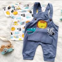 Gambar zoo overal kodokan bayi laki laki cowok lucu cocok untuk jalan jalan - Navy, S dari winbeekids undefined 3 Tokopedia