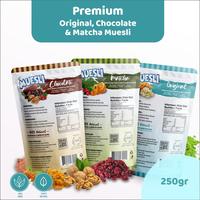 Gambar PILIH VARIAN-MUESLI 250GR. Healthy Diet. Source of fiber. - ORIGINAL MUESLI, 1 Pack dari Natura Superfood undefined 4 Tokopedia