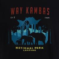 Gambar KAOS EIGER WAY KAMBAS NATIONAL PARK TEES - BLACK dari ADVENTURE BANDUNG undefined 4 Tokopedia