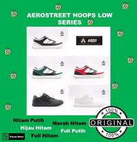 Gambar Sepatu AEROSTREET Hoops Low Series - Merah Hitam, 39 dari Fiscus Shop undefined 1 Tokopedia