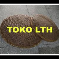 Gambar AYAKAN SARINGAN BAMBU TAMPAH CARANG - besar 55 cm dari TOKO LTH_NEW undefined 3 Tokopedia