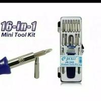 Gambar obeng set 16 in 1 reparasi smartphone handphone multifungsi obeng set dari Toko Garuda Makassar undefined 2 Tokopedia