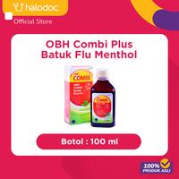 Gambar OBH Combi Plus Batuk Flu Menthol 100 ml dari Halodoc Official Store undefined 1 Tokopedia