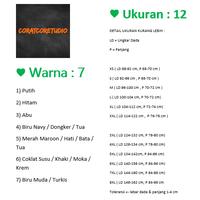 Gambar Coratcoretudio Kemeja Pria Hem Lengan Pendek Polos Kantong Saku PUTIH - XS, Abu-abu dari CORATCORETUDIO SHOP undefined 4 Tokopedia