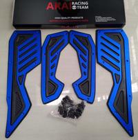 Gambar Variasi Karpet Pad Bordes Cover Pelindung Pijakan Kaki Motor Nmax New - Gold dari Motorans Acc undefined 3 Tokopedia
