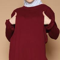 Gambar Baju Menyusui Blouse Nursing Wear Bukaan Samping - Ungu, SM dari Rantink Indonesia undefined 2 Tokopedia