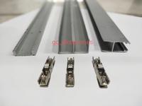 Gambar U,M,H Silver Etalase Aluminium / Rel Kaca Showcase Etalase - 1 SET UMH+RODA dari ptnaluminium undefined 1 Tokopedia