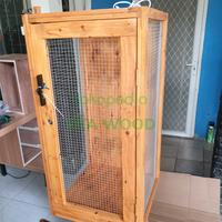 Gambar kandang kayu untuk iguana chameleon - 90x90x100 dari OTA WOOD undefined 1 Tokopedia