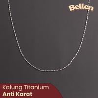 Gambar Kalung Pria Titanium Anti Karat / Kalung Pria / Kalung Titanium dari Belldoshop undefined 3 Tokopedia