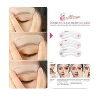 Gambar 6pcs Cetakan Alis Brow Class 1set 3in1 dari Beauty Belles undefined 1 Tokopedia