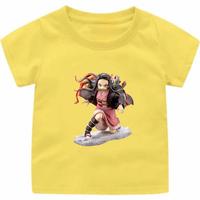 Gambar baju kaos anak cewek perempuan anime nezuko baju atasan anak perempuan - salem, S dari ramakids jkt undefined 5 Tokopedia