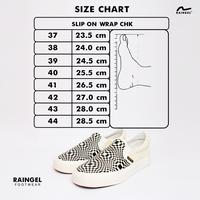 Gambar RAINGEL Sepatu Lokal - Slip On Wrap Checkher/Catur Cream - 41 dari Raingeloriginaloffcial undefined 2 Tokopedia
