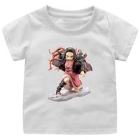 Gambar baju kaos anak cewek perempuan anime nezuko baju atasan anak perempuan - salem, S dari ramakids jkt undefined 3 Tokopedia