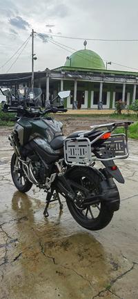 Gambar Crashbar CBX Tubular Cb150X Honda CB150x Set Top box CB150x - Crashbar_CB150X, Silver dari Van LightGlow undefined 5 Tokopedia