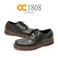 Gambar SEPATU PRIA KULIT ASLI ORIGINAL OC DOCMART 3 HOLE KEREN NYAMAN KASUAL - Hitam, 39 dari ELFAWWAZ LEATHER SHOES undefined 4 Tokopedia