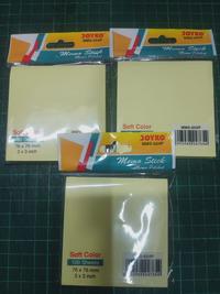 Gambar STICKY NOTE JOYKO 654 UKURAN 76 X 76 MM dari raffastor3 undefined 1 Tokopedia