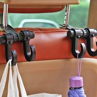 Gambar GANTUNGAN MOBIL/HOLDER/CAR SEAT HANGER HOOK 2IN1 (2 KAIT) dari km2mart undefined 1 Tokopedia