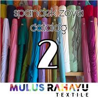 Gambar kain spandek jersey zoya (catalog 2) - LEMON dari MULUS-RAHAYU undefined 1 Tokopedia