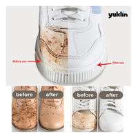 Gambar Pembersih Sepatu Putih Canvas Shoes Cleaner Tanpa Bilas Air dari Yuklin Official undefined 4 Tokopedia
