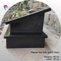 Gambar Maesan box batu granit hitam dari Fendy marmer undefined 5 Tokopedia