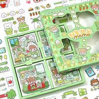 Gambar Stiker Kartun Momo Stiker Lucu Motif Kartun Korea Anti Air isi 3pcs dari TokohACC undefined 3 Tokopedia