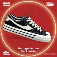 Gambar [ORIGINAL] SEPATU COMPASS RETROGRADE BLACK WHITE LOW - Hitam, 39 dari Tijoepass undefined 1 Tokopedia
