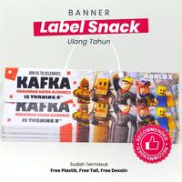 Gambar Label Snack Ulang Tahun Tebal 260 gsm Free Desain + Tali + Plastik - Roblox Girl dari biokids undefined 3 Tokopedia
