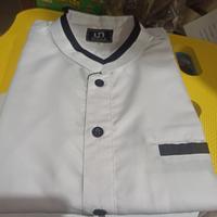 Gambar Jubah Gamis Anak laki/jubah putih anak laki/gamis putih plus peci - Putih Lis Hitam, 8 dari Firdausa Collection undefined 3 Tokopedia