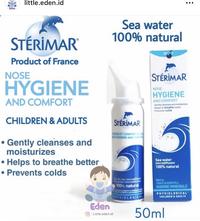 Gambar sterimar nasal spray baby 50ml / semprot hidung bayi - baby dari Little Eden Baby Shop undefined 1 Tokopedia
