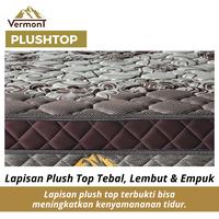 Gambar Kasur Spring Bed VERMONT Plush Top Fullset Original Garansi Palembang - 180x200 dari Vermont Springbed undefined 2 Tokopedia
