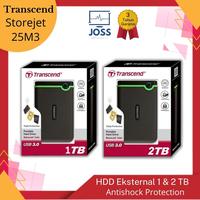 Gambar Hardisk,HDD Eksternal Transcend Storejet 25M3 USB 3.0 2.5" - 1 tb dari JossAksesoris undefined 1 Tokopedia