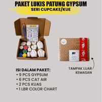 Gambar Paket lukis patung gypsum mewarnai cupcake/kue painting gypsum anak dari BBF TROPHY undefined 4 Tokopedia
