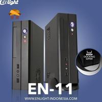 Gambar SM - enlight en-11 mini itx pc case include 150w psu casing en11 dari Simbah Komponen Komputer undefined 1 Tokopedia