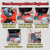Gambar Sticker Laptop | Garskin Laptop | Dell + Laminasi Tebal - DL5 FULL 2 PCS, 15.6 inci dari Trisno Shop undefined 5 Tokopedia
