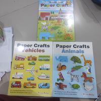 Gambar paper craft kerajinan anak lipat lem kendaraan hewan tanpa gunting - kendaraan dari dramashop. undefined 5 Tokopedia
