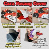 Gambar Sticker Laptop | Garskin Laptop | Dell + Laminasi Tebal - DL5 FULL 2 PCS, 15.6 inci dari Trisno Shop undefined 4 Tokopedia