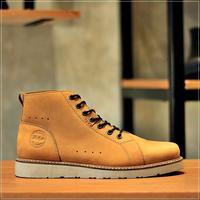 Gambar Sepatu Bradleys Cordovan Original Kulit Asli Boots Pria Casual Ori - Black, 44 dari WANFAR 99 undefined 3 Tokopedia